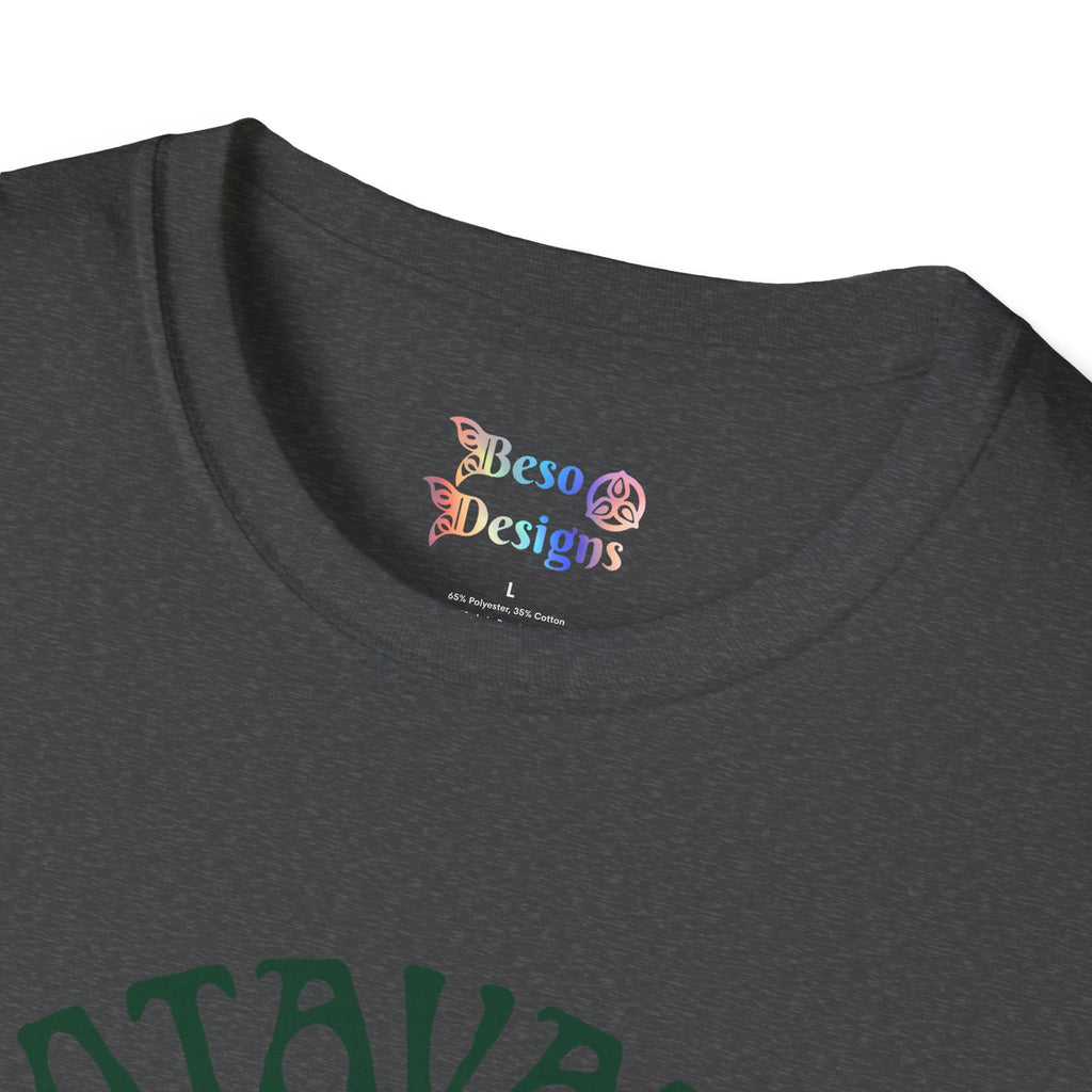 Marijuana Leaf and Bud Unisex T-Shirt - Motavation Design