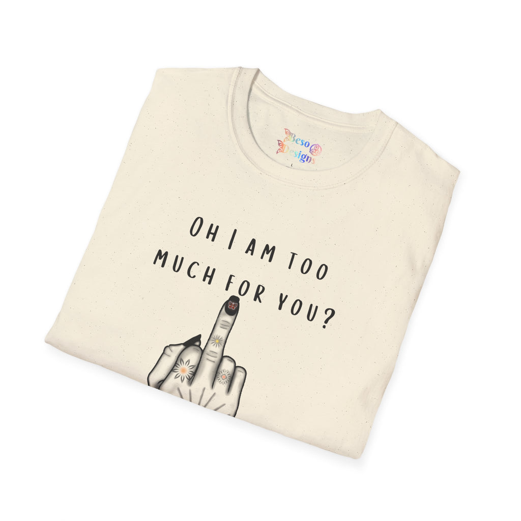 Graphic T-Shirt Middle Finger Tattoo Design
