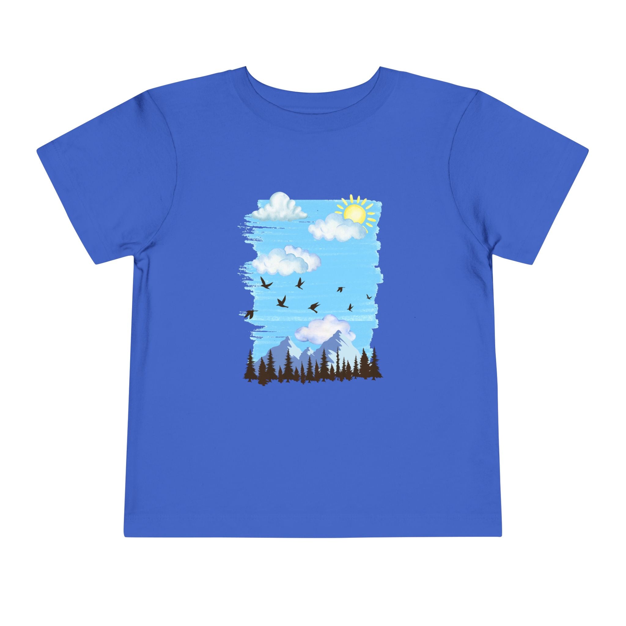 Toddler Tee - Mountain Outdoor Scene