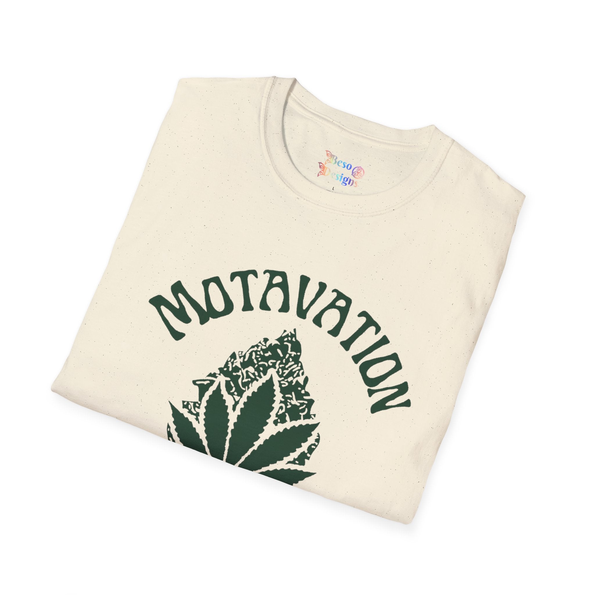 Marijuana Leaf and Bud Unisex T-Shirt - Motavation Design