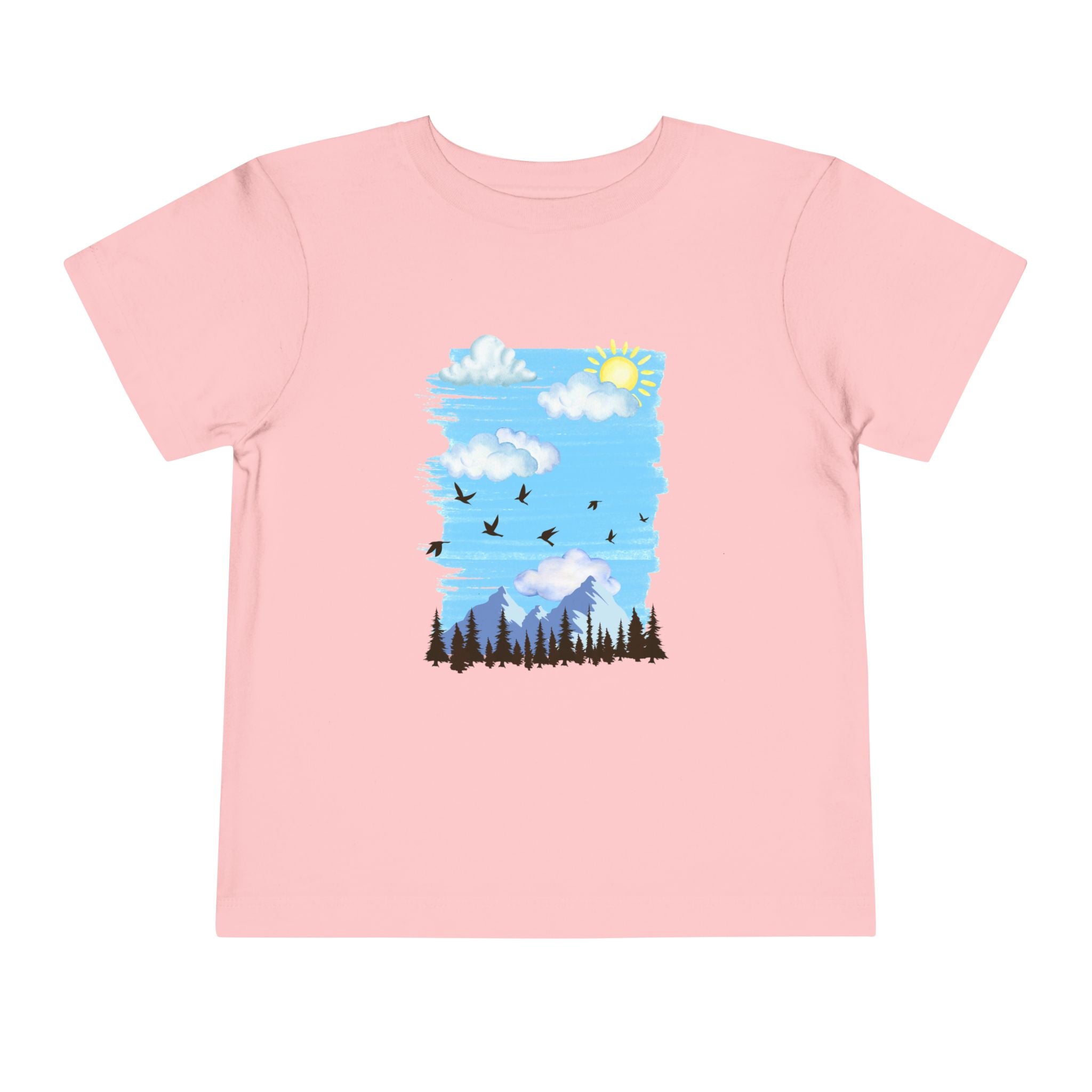 Toddler Tee - Mountain Outdoor Scene
