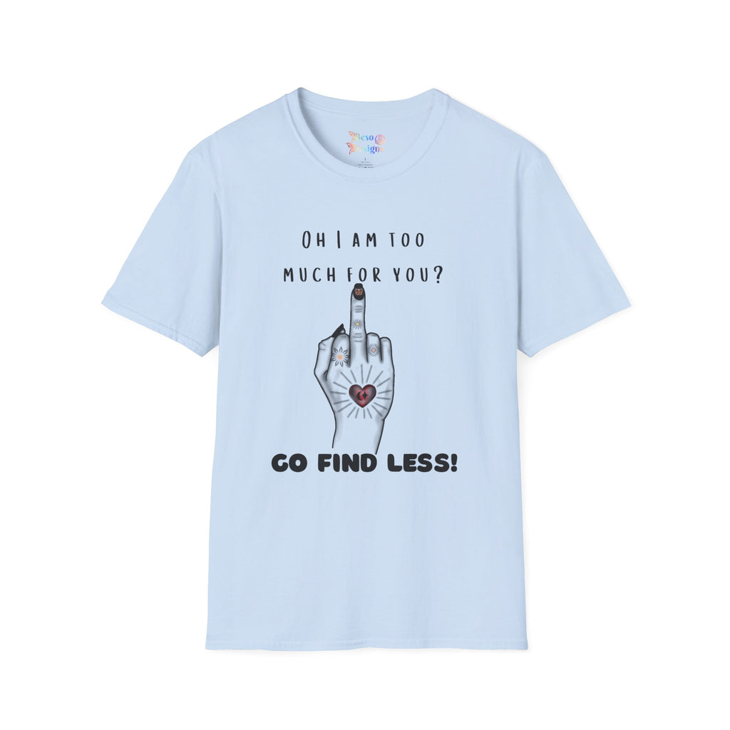 Graphic T-Shirt Middle Finger Tattoo Design