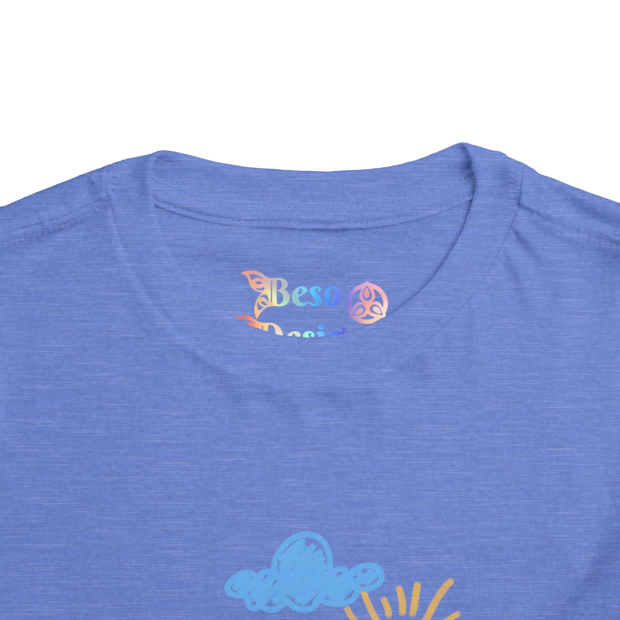 Toddler T-Shirt Cat Outside Crayon Drawing