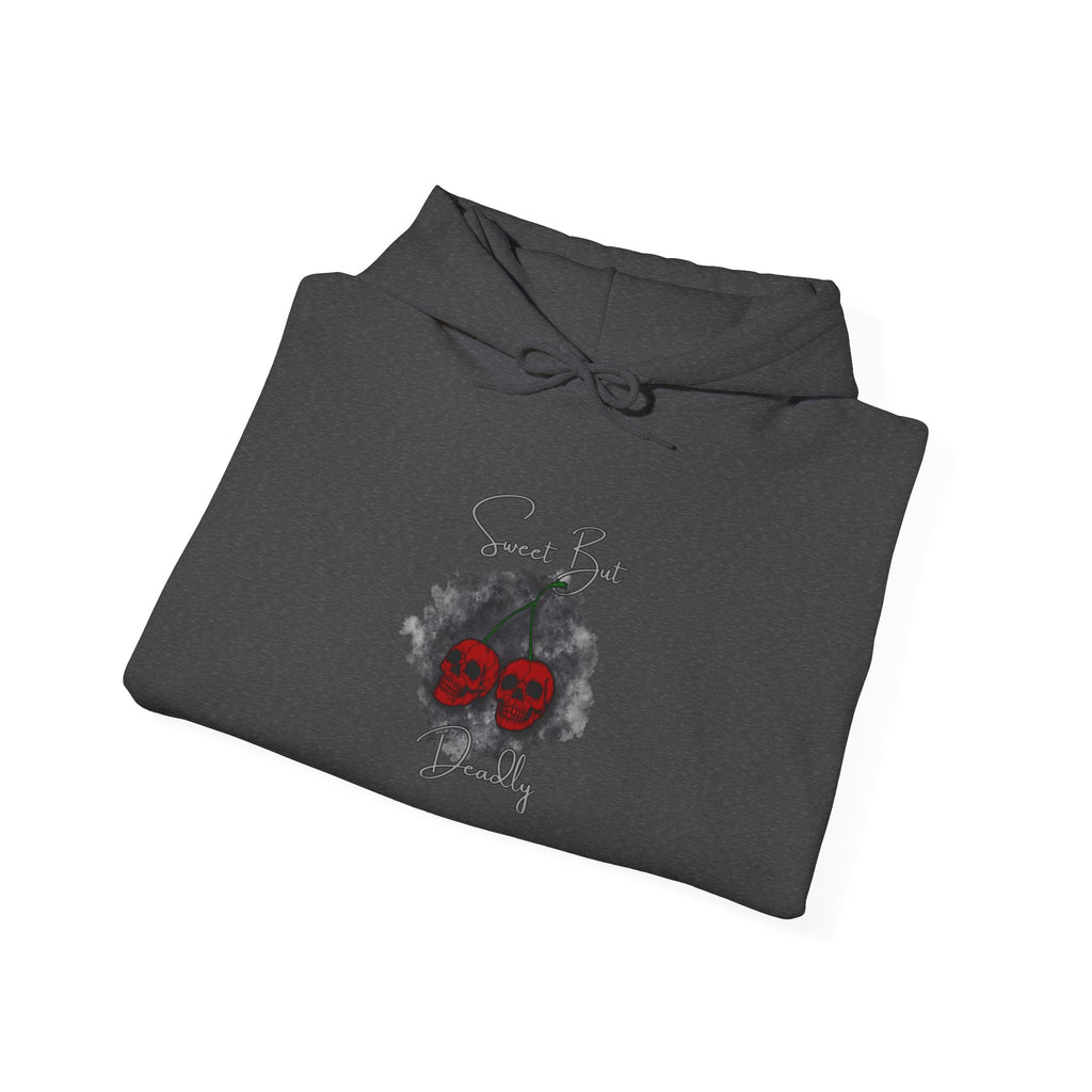 Skull Cherries Hoodie – "Sweet but Deadly" Graphic Sweatshirt